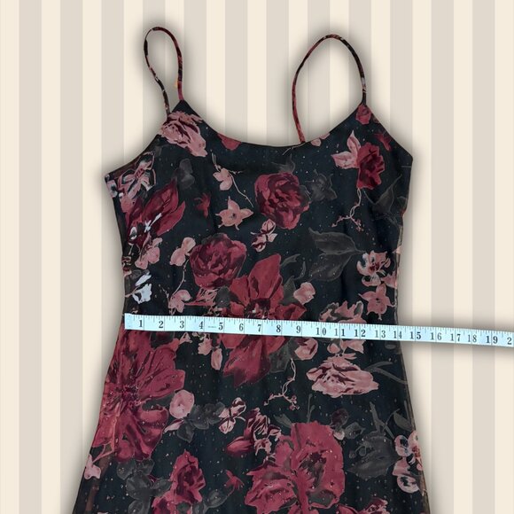 Vintage Fairweather floral dress with subtle sparkle detailing ✨ - Picture 6 of 6